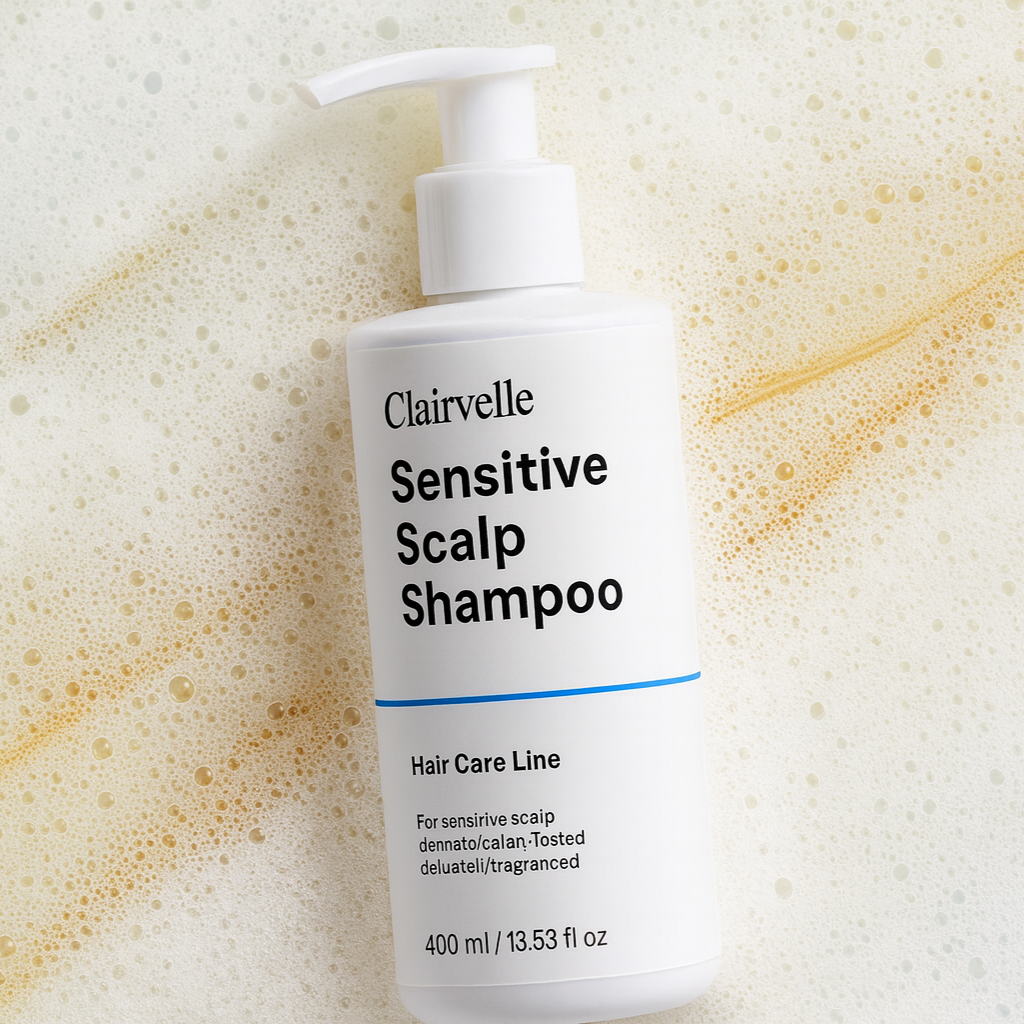 Shampoing pour cuir chevelu sensible